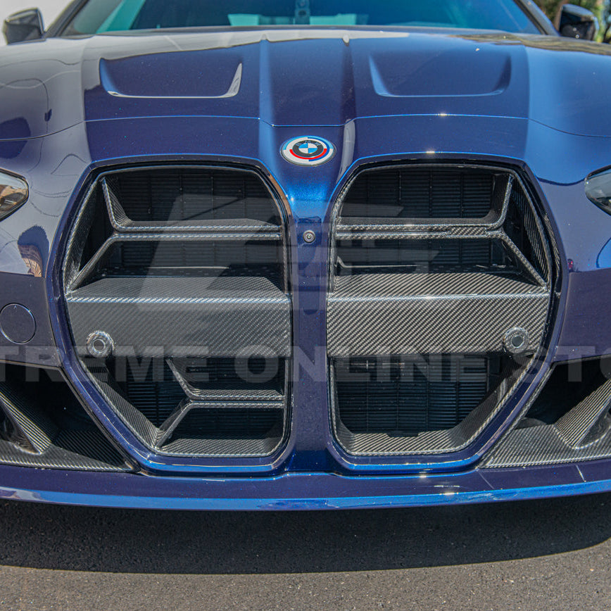 2021-Up BMW G80 M3 | G82 G83 M4 | CSL Style Carbon Fiber Front Kidney Grille
