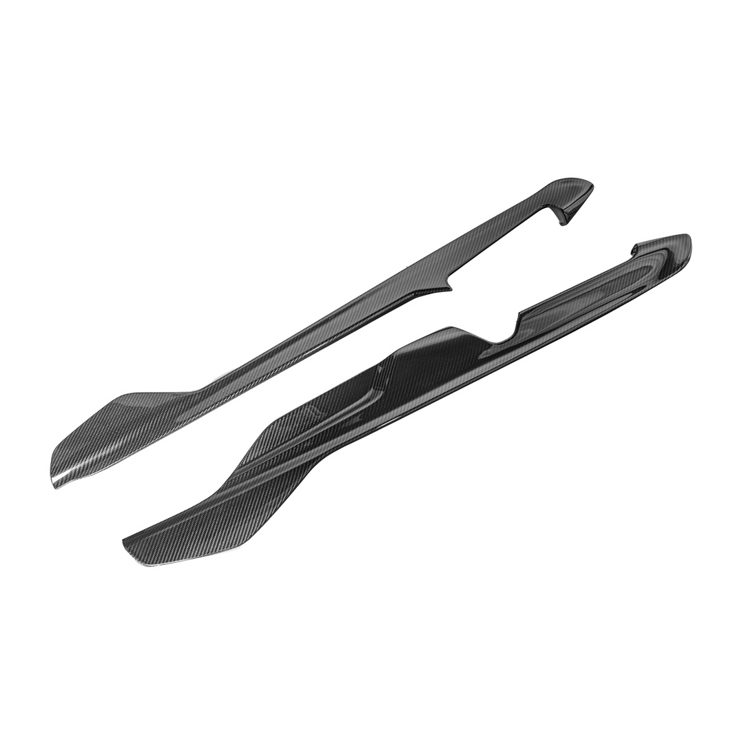 Corvette C8 DRY CARBON FIBER Center Console Side Panel Cover