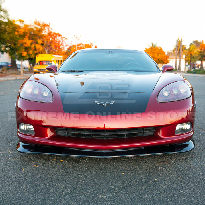 Corvette C6 Base Extended Front Splitter Lip | ZR1 Conversion Package
