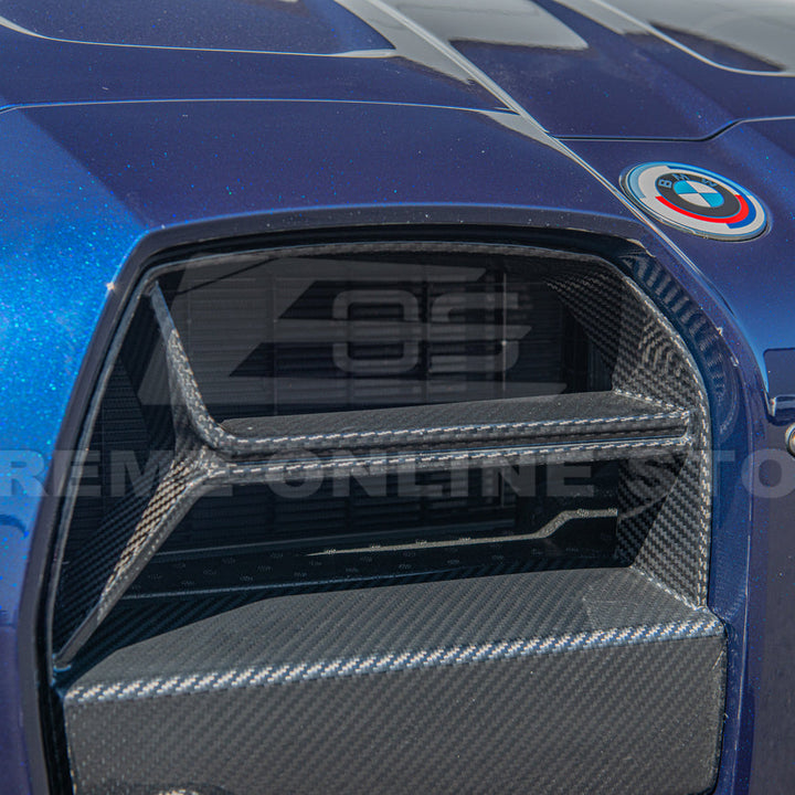 2021-Up BMW G80 M3 | G82 G83 M4 | CSL Style Carbon Fiber Front Kidney Grille