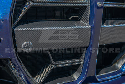 2021-Up BMW G80 M3 | G82 G83 M4 ACC | CSL Style Carbon Fiber Front Kidney Grille