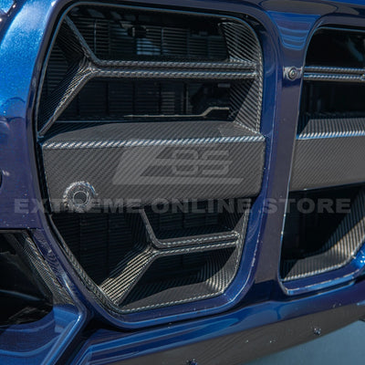2021-Up BMW G80 M3 | G82 G83 M4 ACC | CSL Style Carbon Fiber Front Kidney Grille