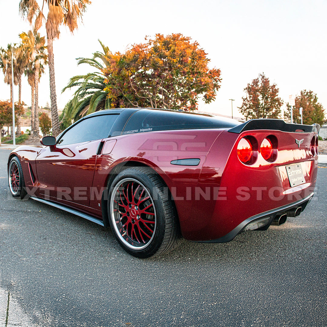 Upgrade Your Corvette C6 with Carbon Fiber Side Skirts | EOS