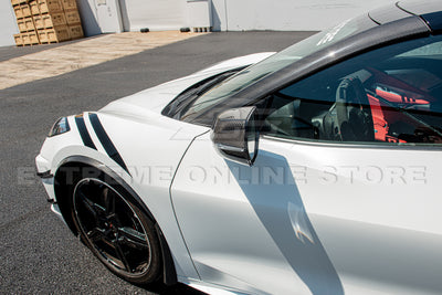 Corvette C8 Carbon Fiber Lower Mirror Covers