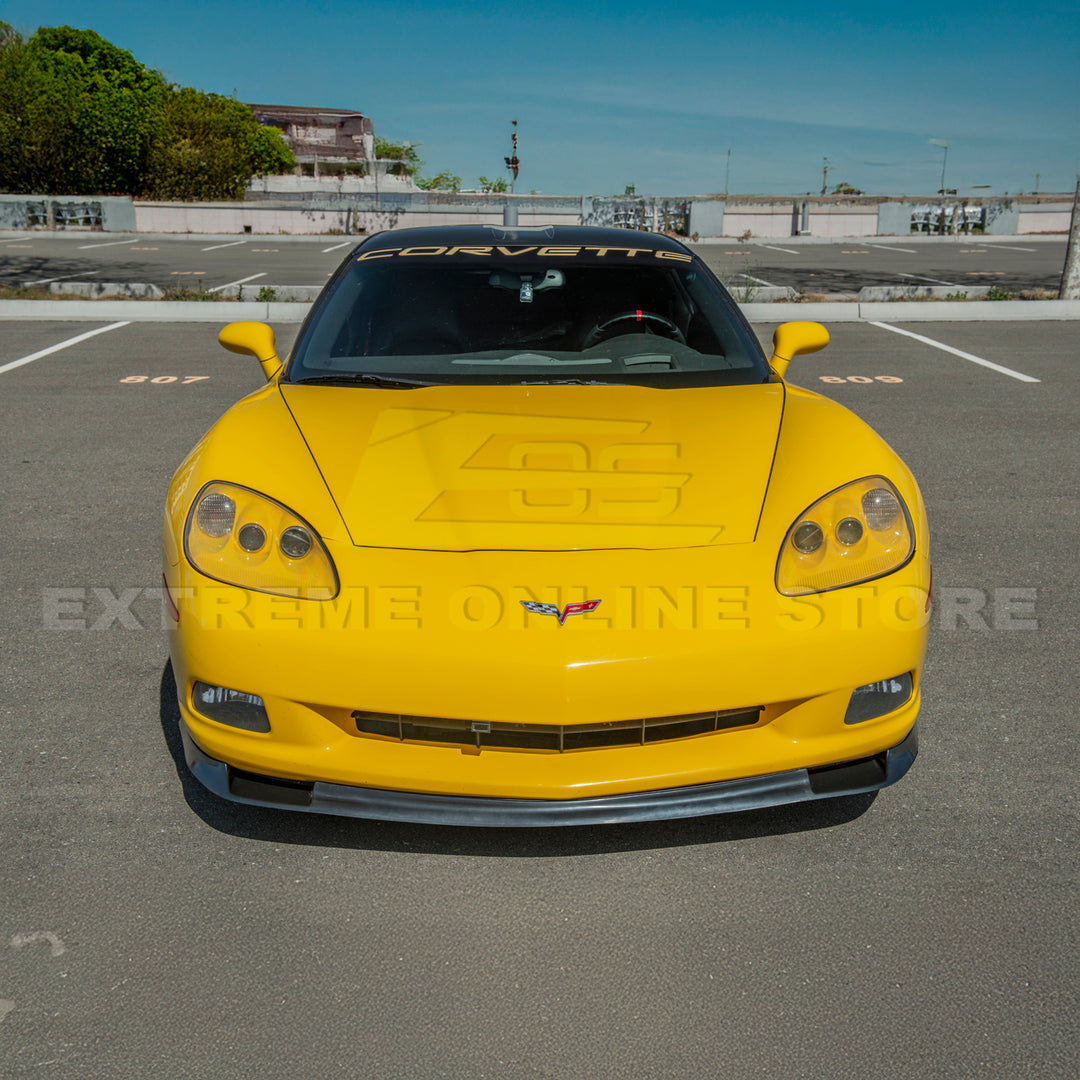 Corvette C6 Base Model ZR1 Conversion Front Splitter Lip