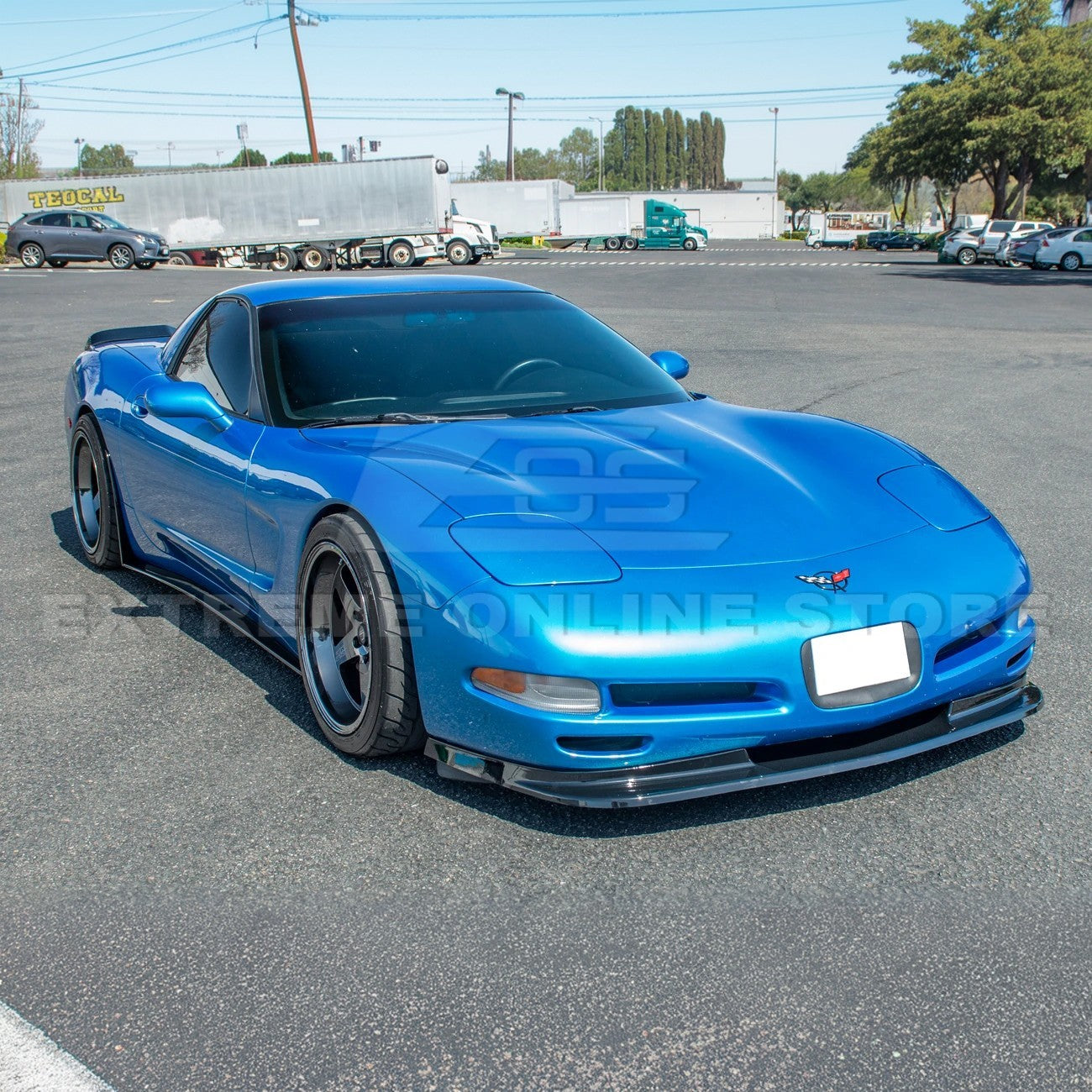 1997-04 Corvette C5 Front Vented Lip Splitter