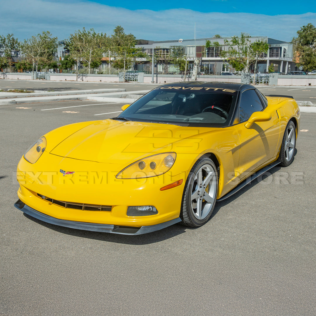 Corvette C6 Base Model ZR1 Conversion Front Splitter Lip