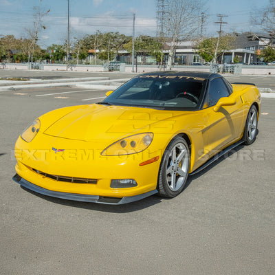 Corvette C6 Base | ZR1 Conversion Front Splitter Lip & Side Skirts Rocker Panels