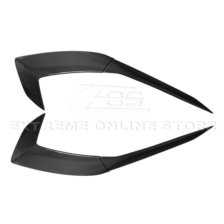 Corvette C8 DRY CARBON FIBER Replacement Side Door Garnish