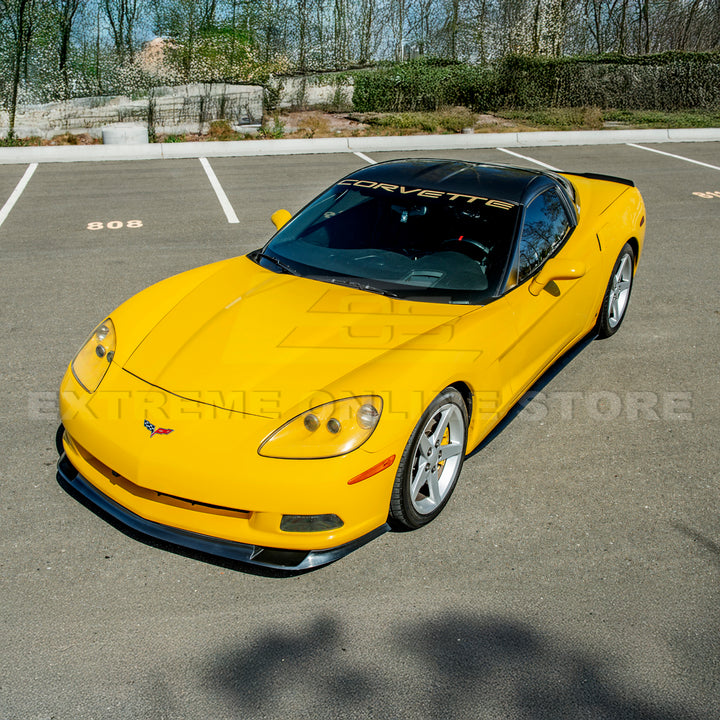 Corvette C6 Base Model ZR1 Conversion Front Splitter Lip