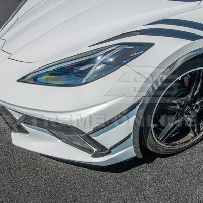 Corvette C8 Side Canards Dive Plane