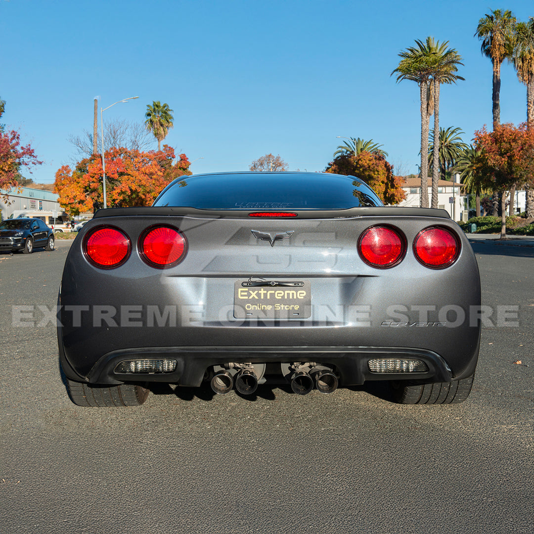 Corvette C6 ZR1 DRY CARBON FIBER Conversion Rear Trunk Spoiler