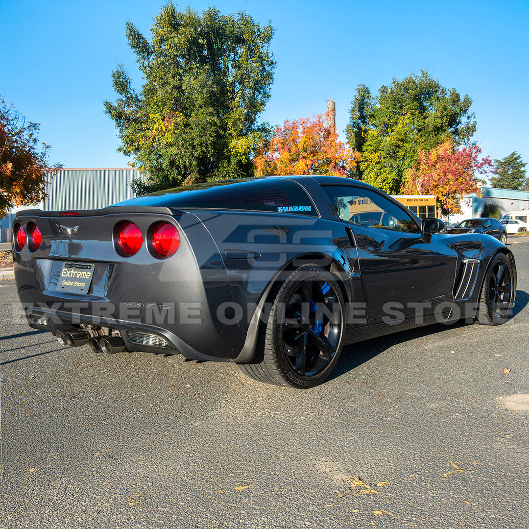 Corvette C6 ZR1 DRY CARBON FIBER Conversion Rear Trunk Spoiler