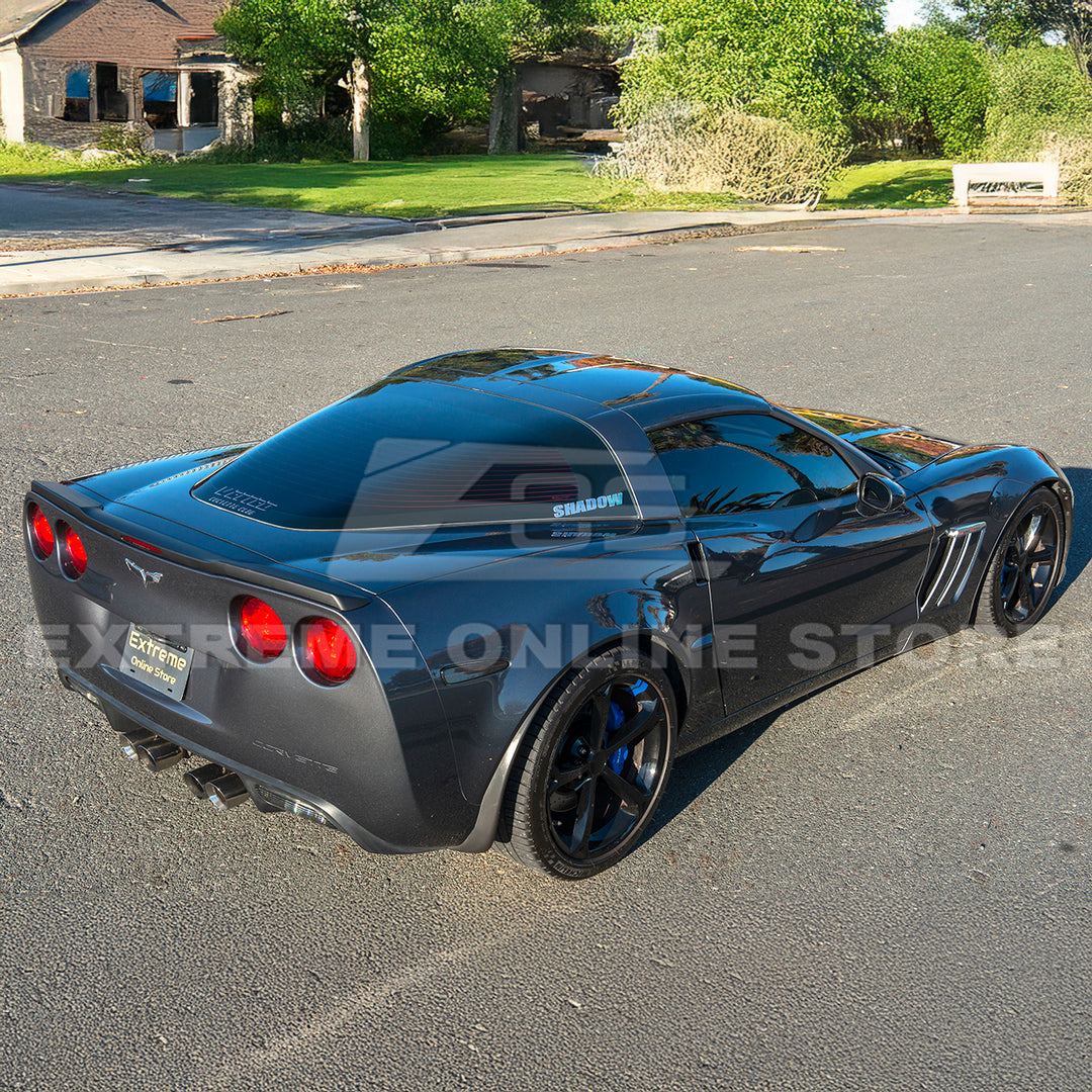Corvette C6 ZR1 DRY CARBON FIBER Conversion Rear Trunk Spoiler
