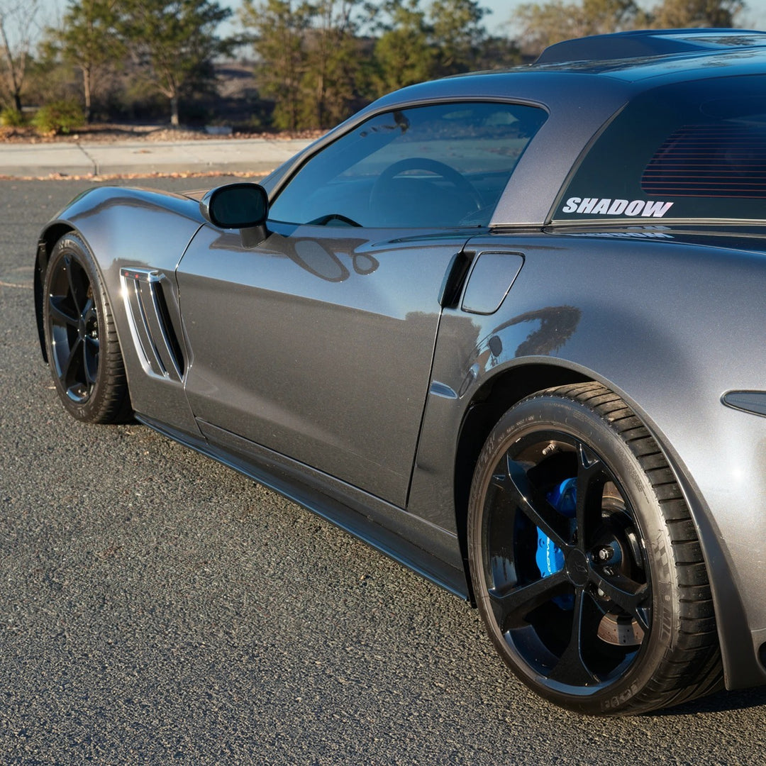 Corvette C6 Grand Sport / Z06 / ZR1 Side Skirts Rocker Panels