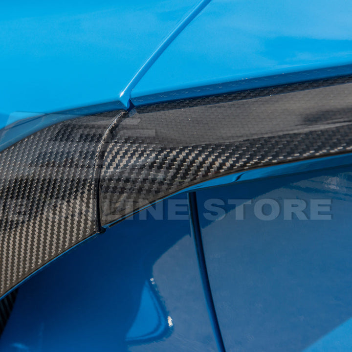 Corvette C8 DRY CARBON FIBER Replacement Side Door Garnish
