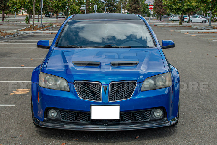 2008-09 Pontiac G8 Carbon Fiber Front Splitter &amp; Side Skirts
