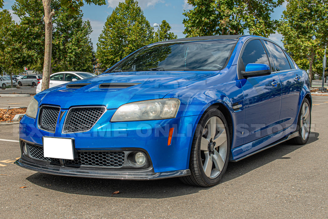 2008-09 Pontiac G8 Carbon Fiber Front Bumper Lip Splitter
