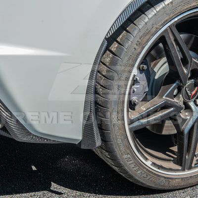 Chevrolet Corvette C8 XL Extended Front & Rear Splash Guard
