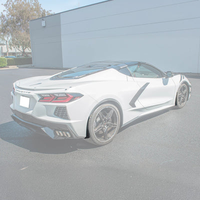 Chevrolet Corvette C8 XL Extended Front & Rear Splash Guard