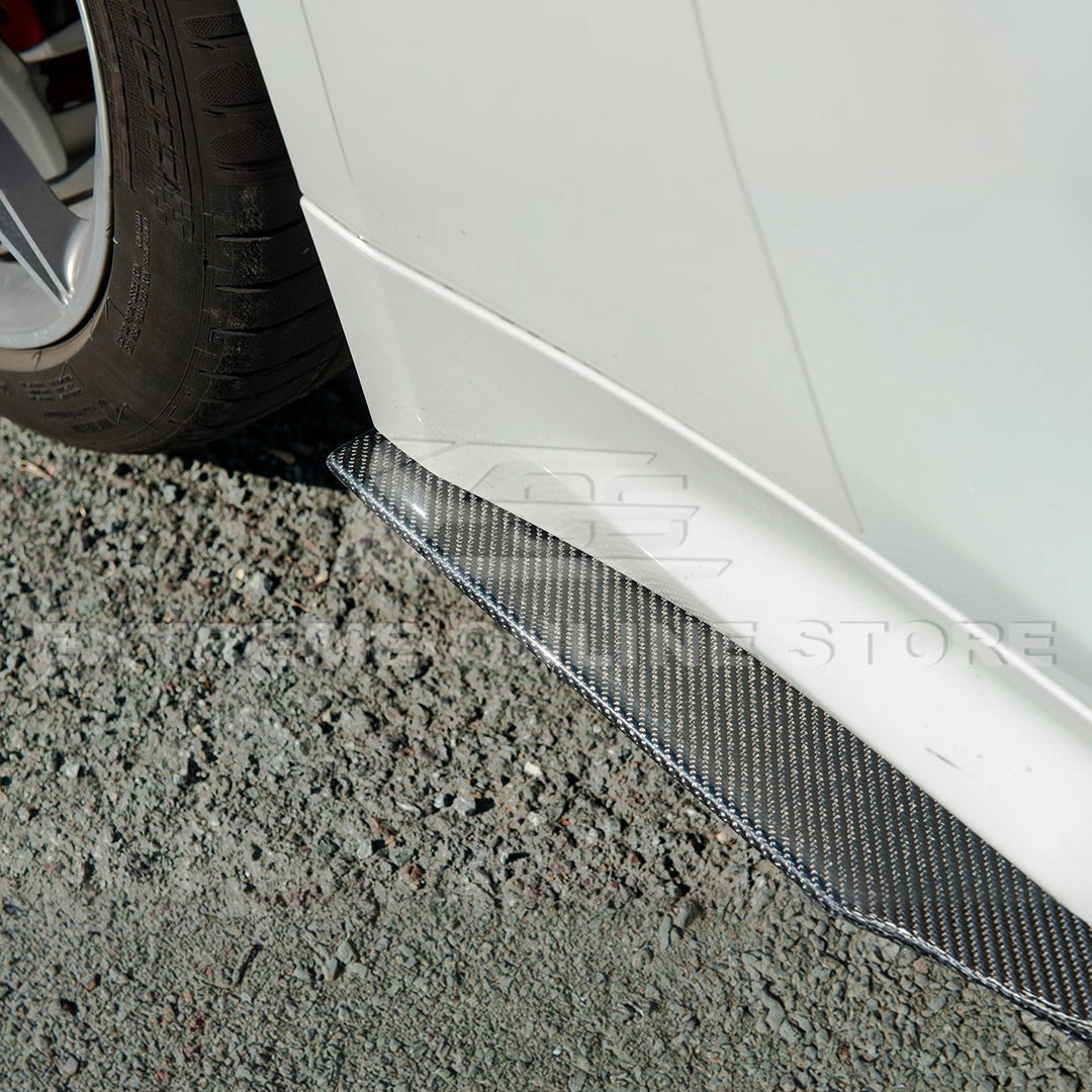 2015-20 BMW F82 M4 Carbon Fiber Front Splitter &amp; Side Skirts