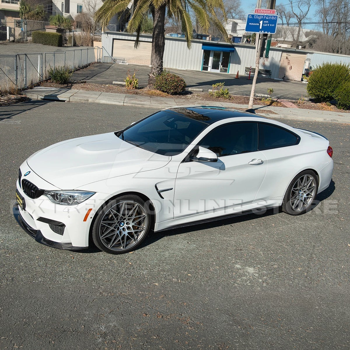 2014-20 BMW F82 M4 Carbon Fiber Side Skirts Rocker Panels