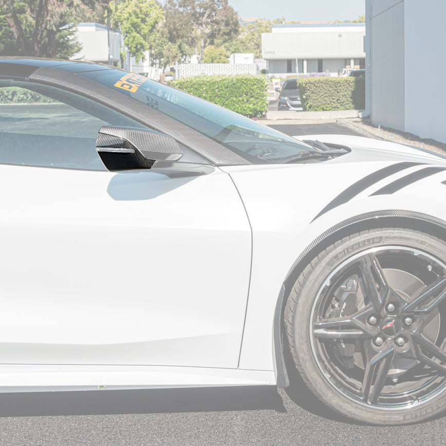 Corvette C8 Lower Mirror Covers