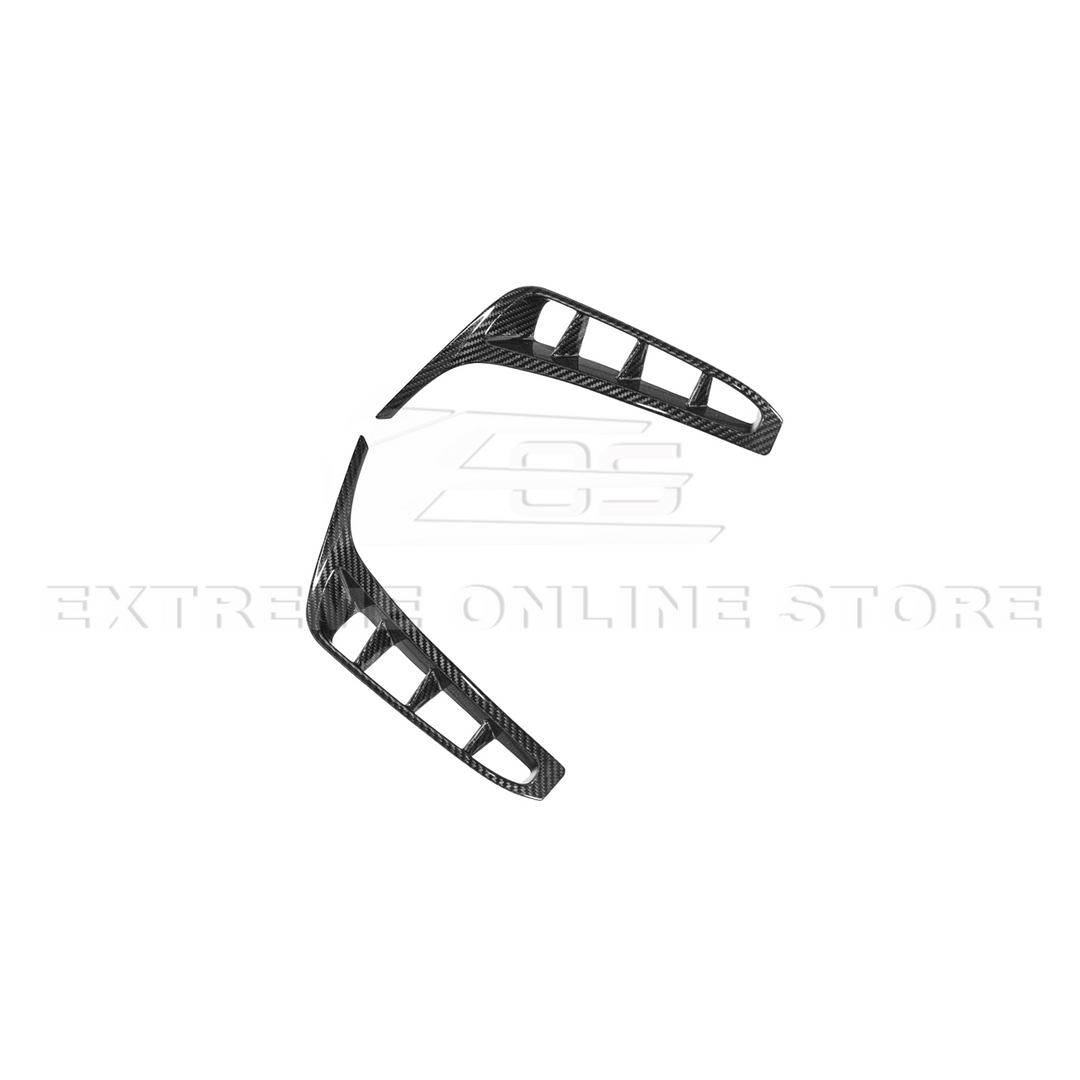 Chevrolet Corvette C8 Z06 DRY CARBON FIBER Rear Side Vent Cover