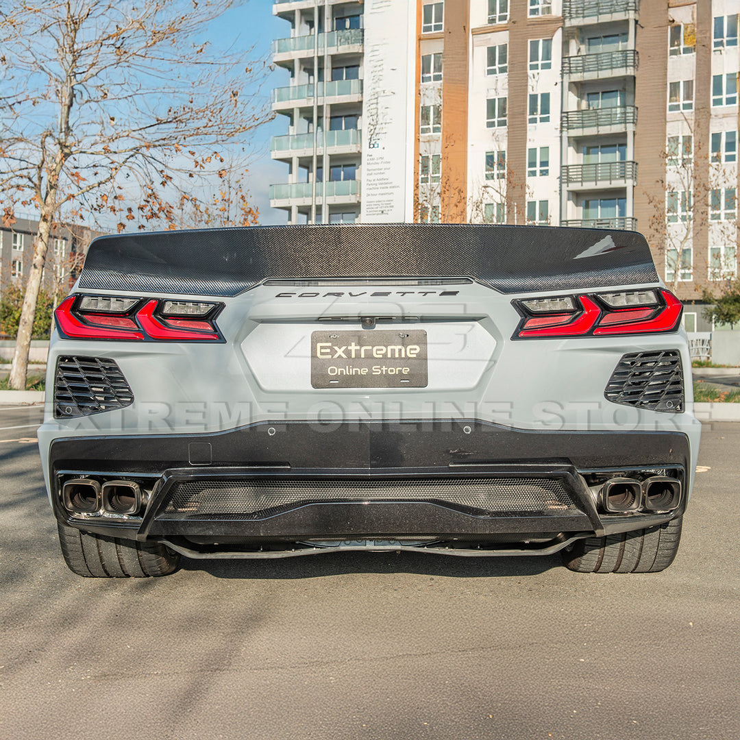 Ducktail Package Corvette C8 Stingray Rear Trunk Spoiler