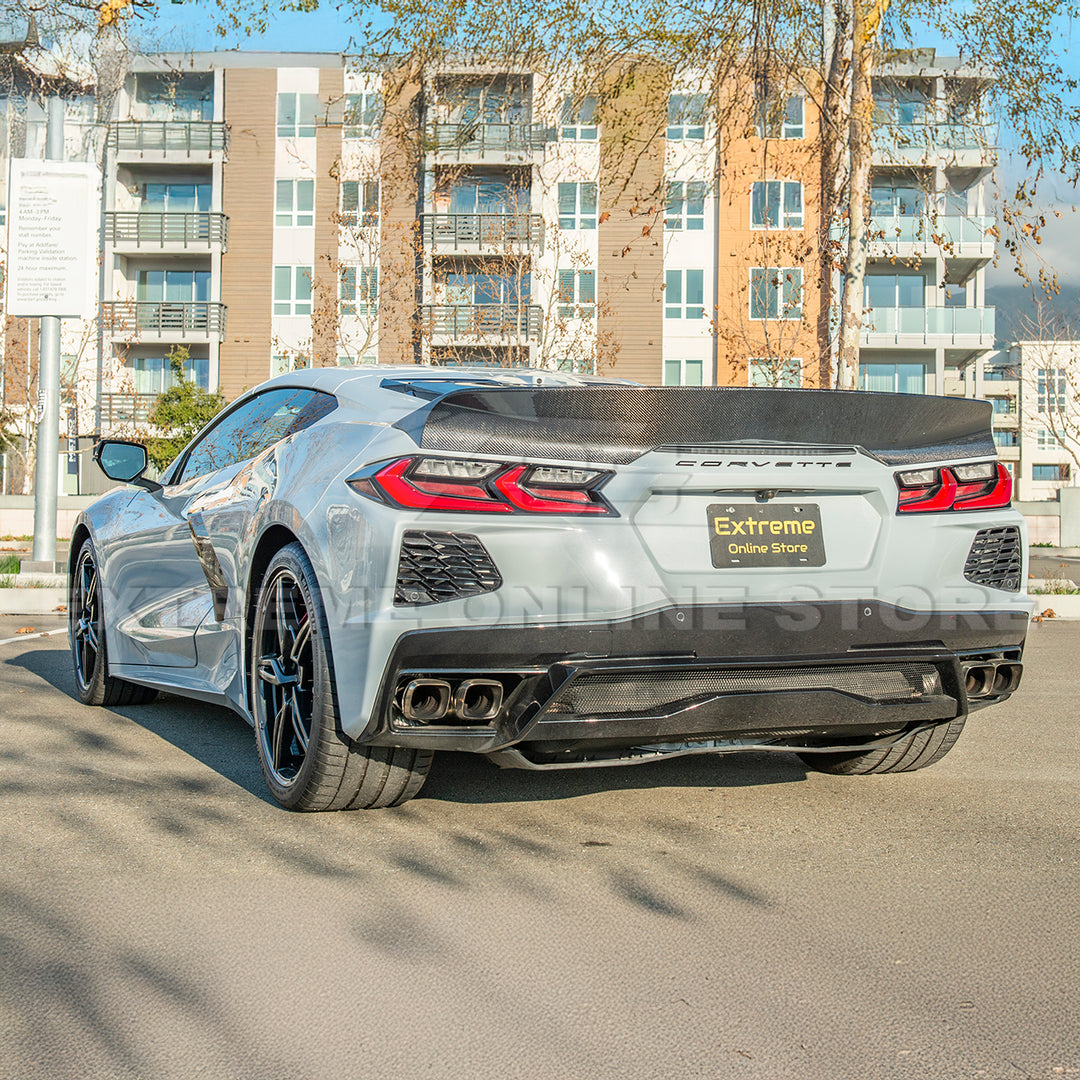 Ducktail Package Corvette C8 Stingray Rear Trunk Spoiler