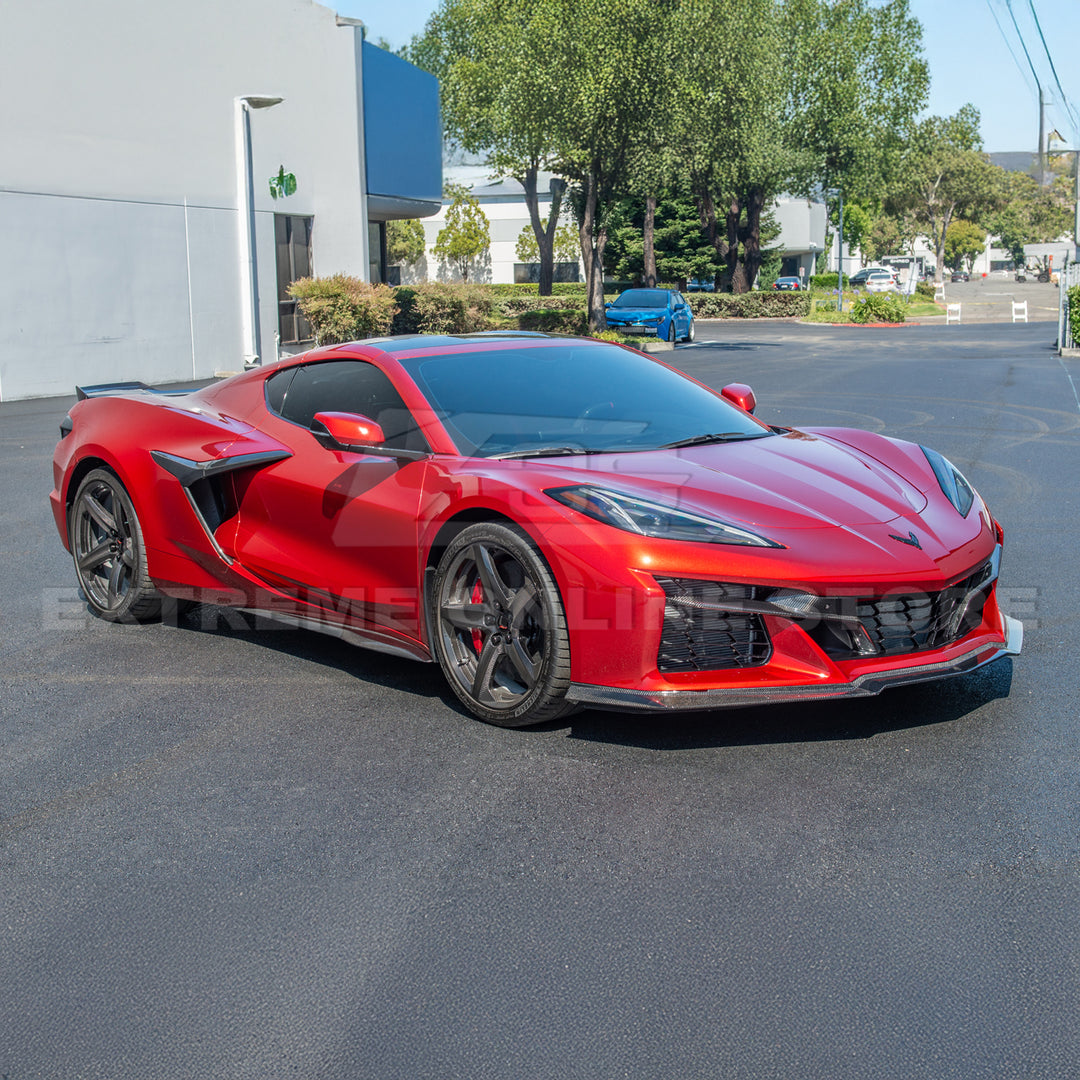Chevrolet Corvette C8 Z06 / E-Ray DRY CARBON FIBER Side Skirts