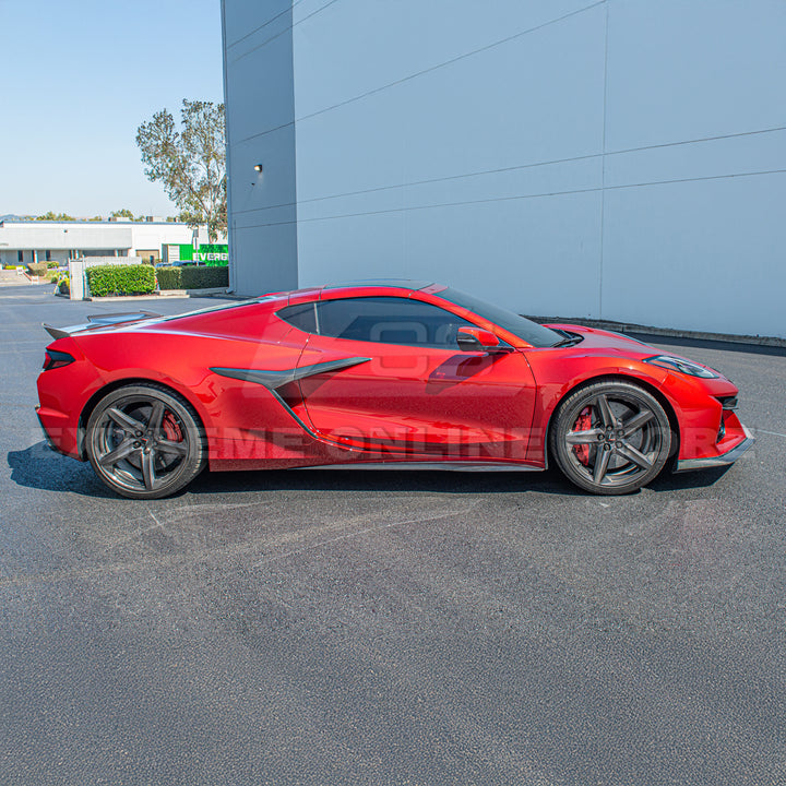 Chevrolet Corvette C8 Z06 / E-Ray DRY CARBON FIBER Side Skirts