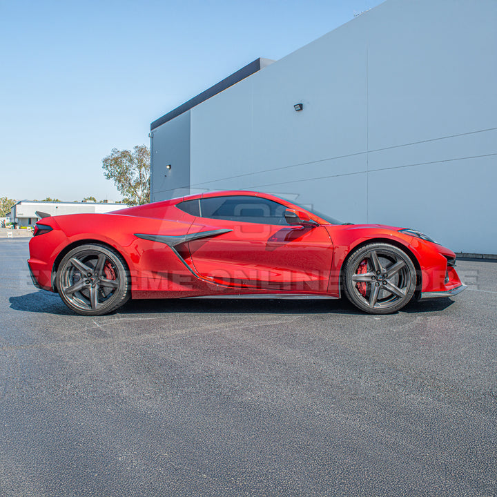 Chevrolet Corvette C8 Z06 / E-Ray DRY CARBON FIBER Side Skirts