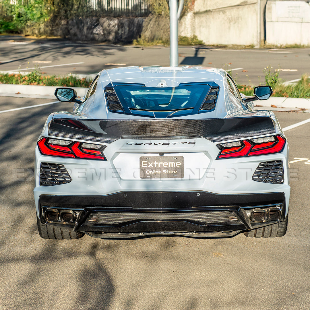 Ducktail Package Corvette C8 Stingray Rear Trunk Spoiler