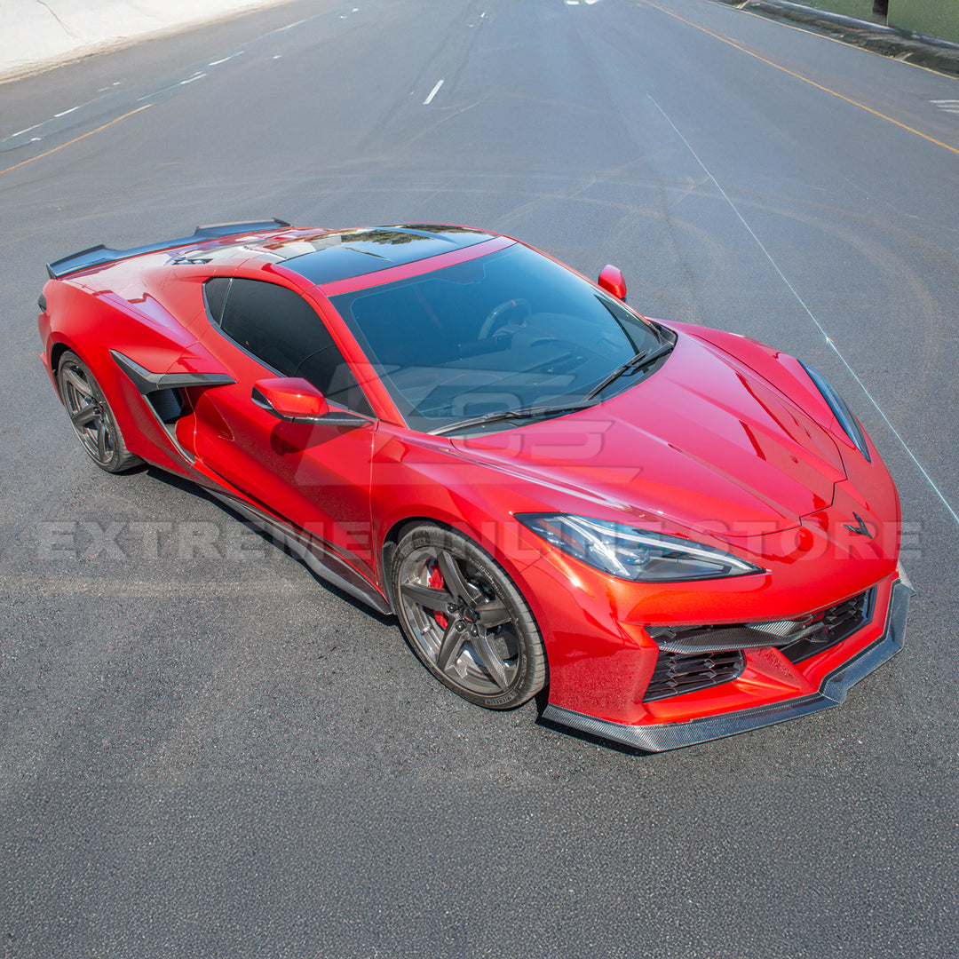 Chevrolet Corvette C8 Z06 / E-Ray DRY CARBON FIBER Side Skirts