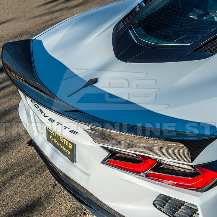 Ducktail Package Corvette C8 Stingray Rear Trunk Spoiler