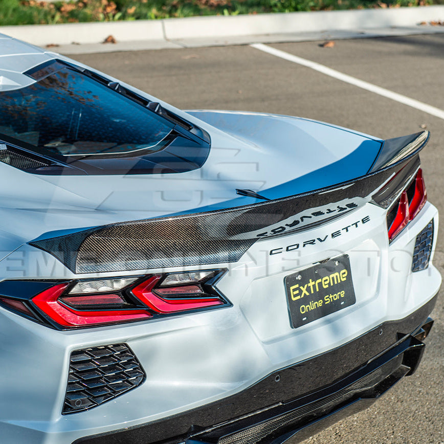 Ducktail Package Corvette C8 Stingray Rear Trunk Spoiler