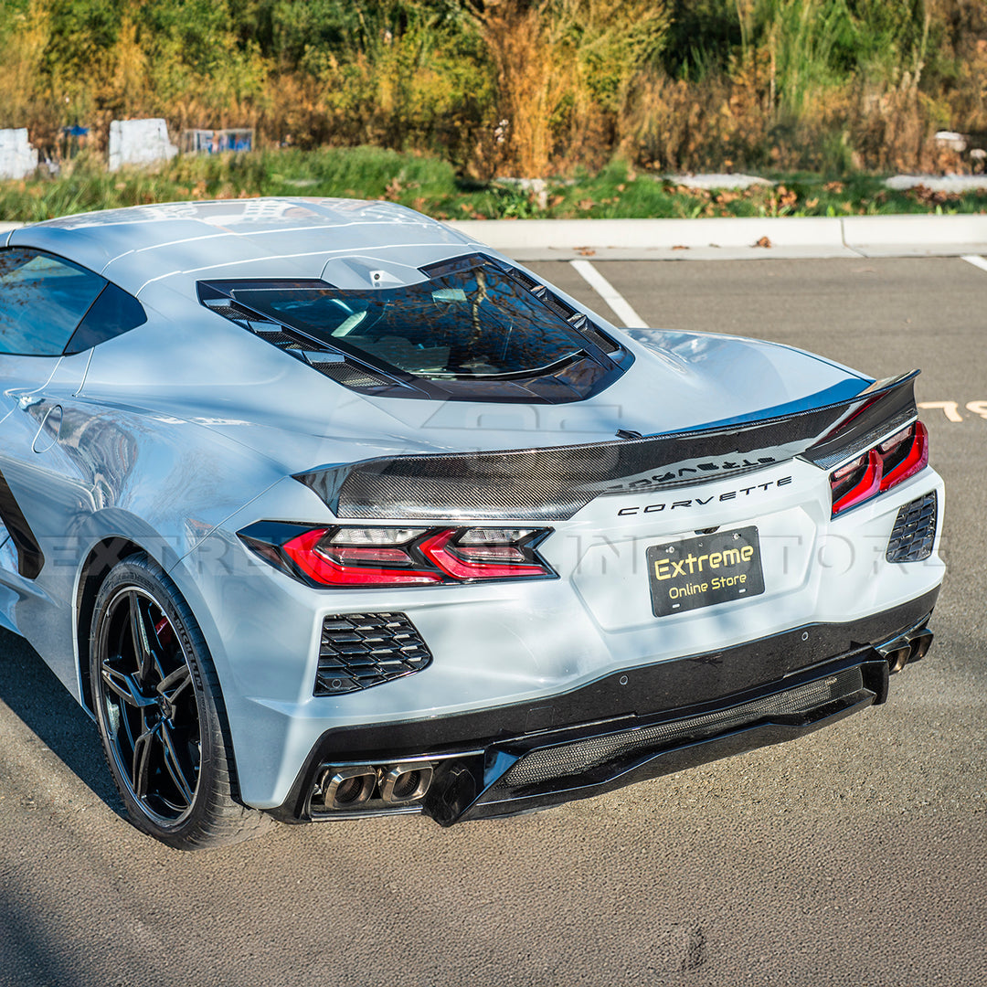 Ducktail Package Corvette C8 Stingray Rear Trunk Spoiler