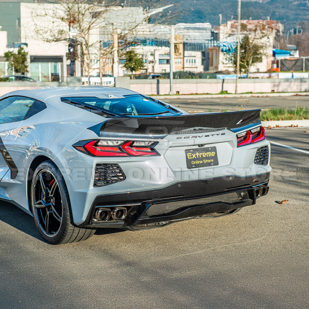 Ducktail Package Corvette C8 Stingray Rear Trunk Spoiler
