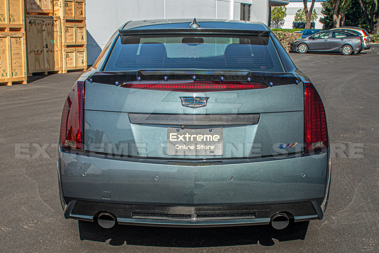 2009-15 Cadillac CTS-V Sedan Carbon Fiber Trunk Insert