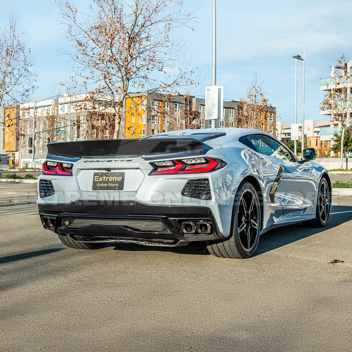 Ducktail Package Corvette C8 Stingray Rear Trunk Spoiler