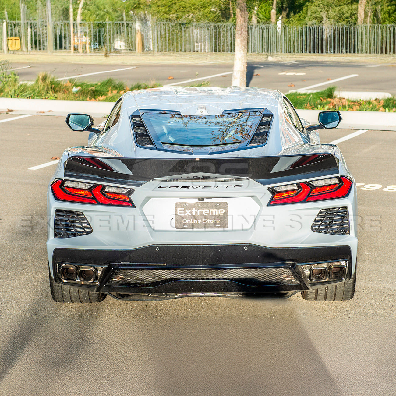 Corvette C8 Ducktail Rear Trunk Spoiler