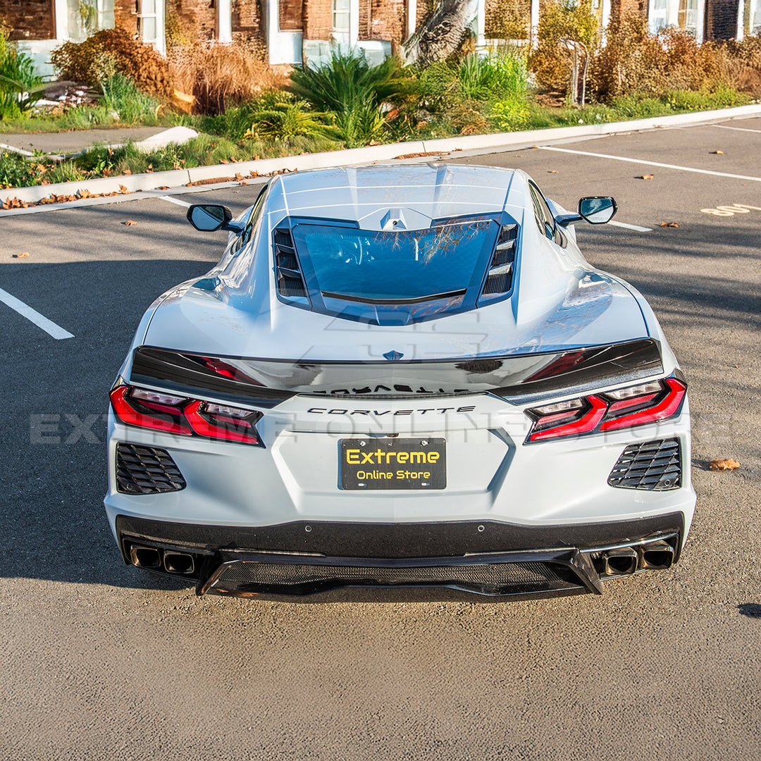 Ducktail Package Corvette C8 Stingray Rear Trunk Spoiler