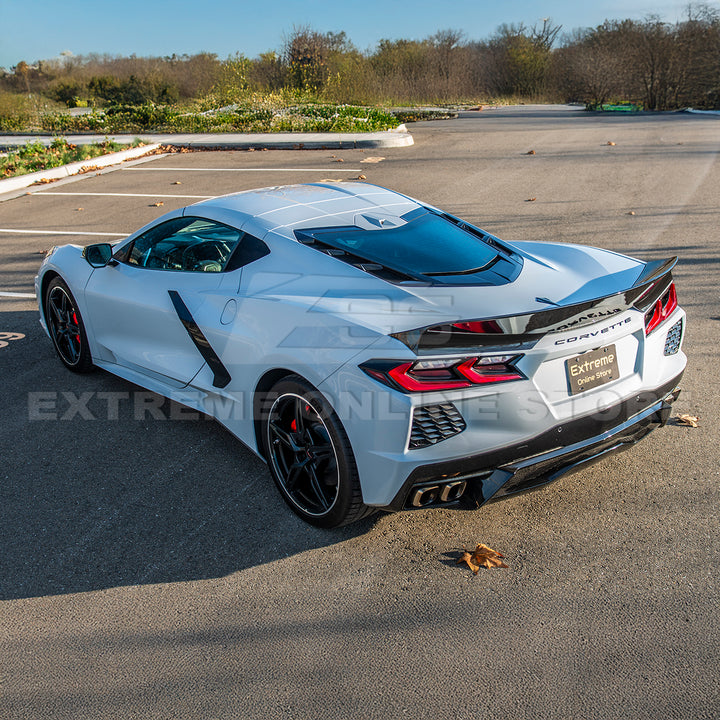 Ducktail Package Corvette C8 Stingray Rear Trunk Spoiler