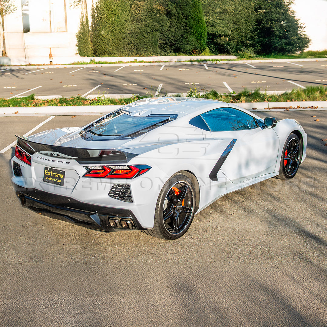 Ducktail Package Corvette C8 Stingray Rear Trunk Spoiler