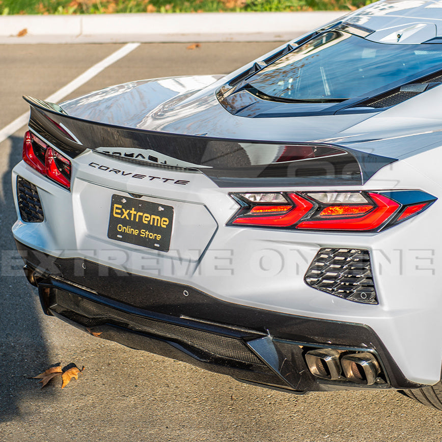 Ducktail Package Corvette C8 Stingray Rear Trunk Spoiler