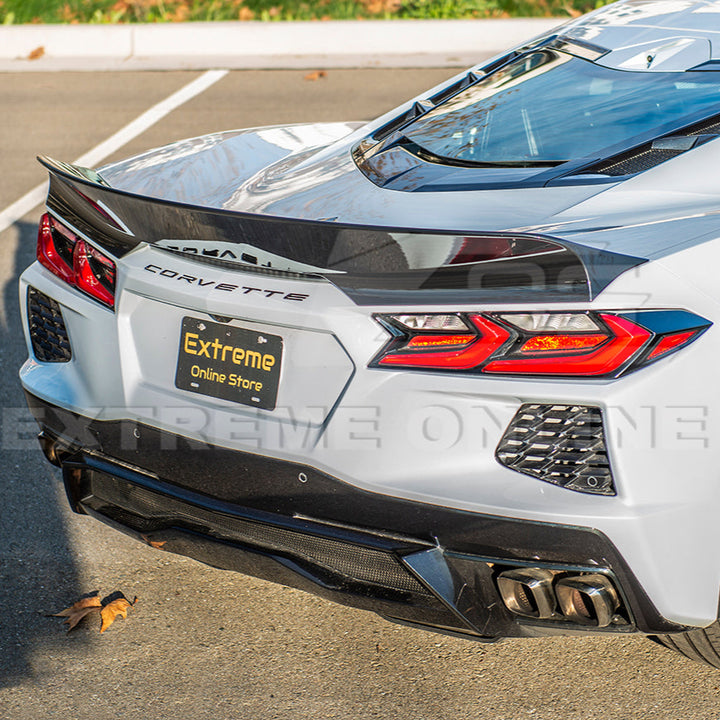 Ducktail Package Corvette C8 Stingray Rear Trunk Spoiler