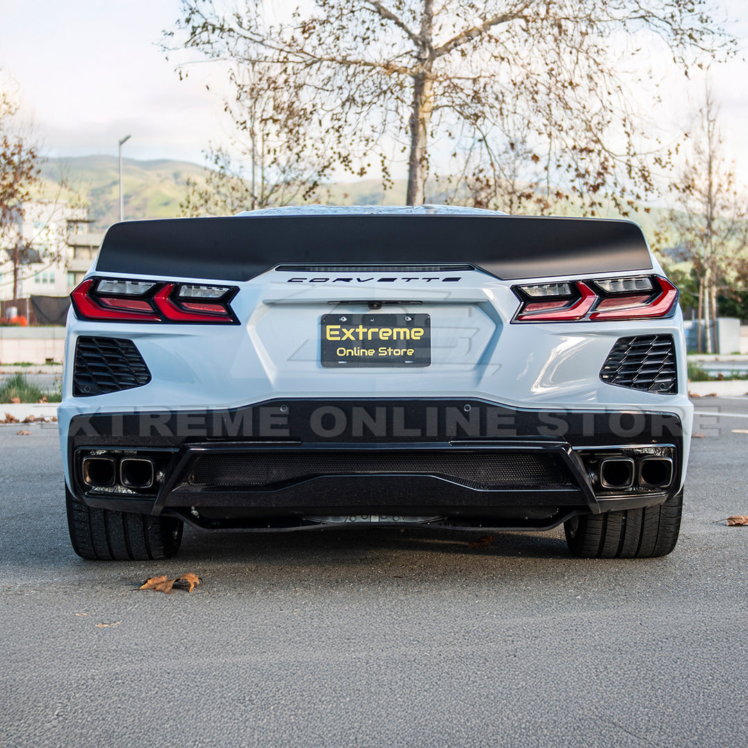 Ducktail Package Corvette C8 Stingray Rear Trunk Spoiler