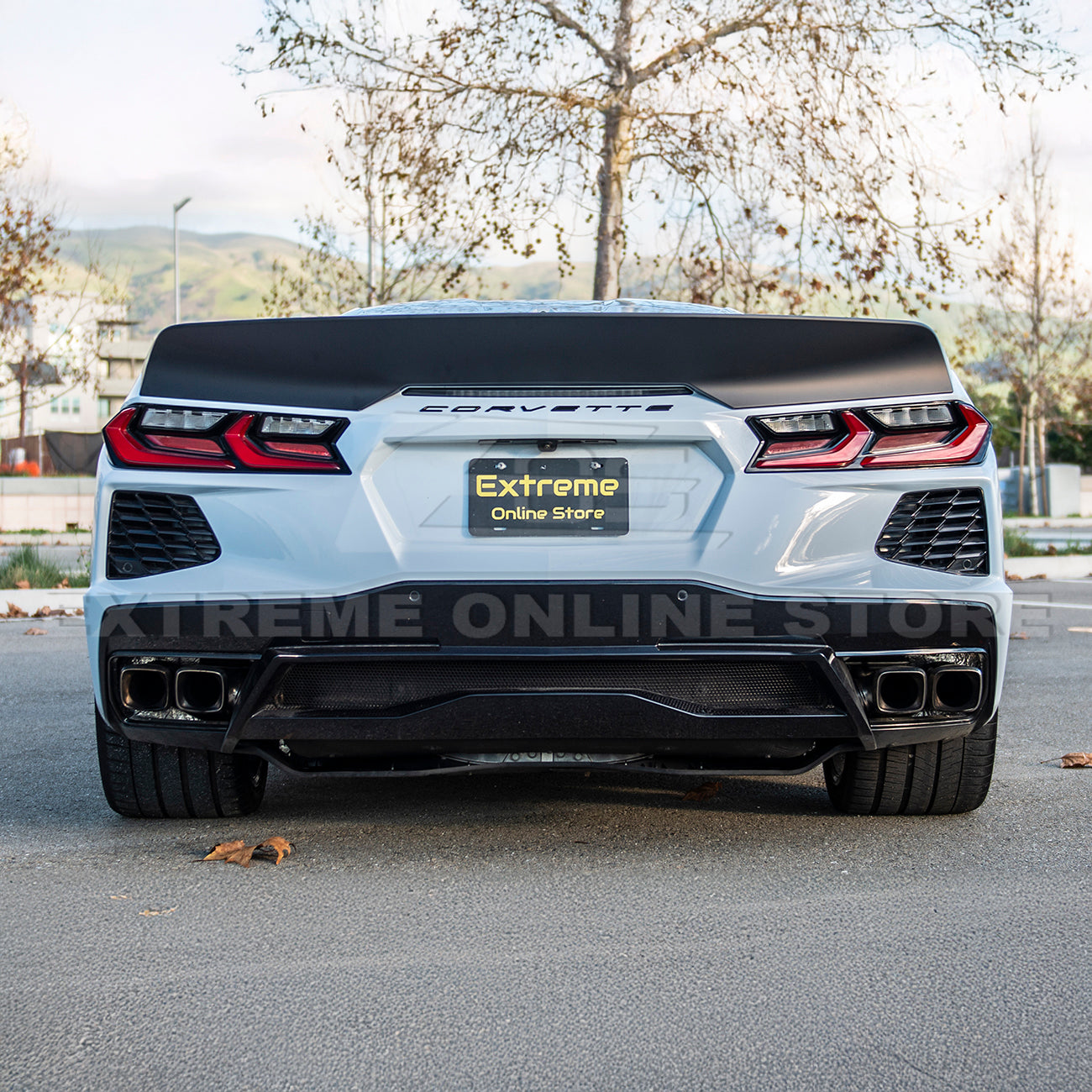 Corvette C8 Ducktail Rear Trunk Spoiler