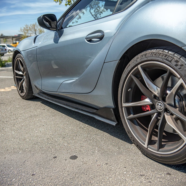 2020-Up Toyota Supra A90 Front Splitter &amp; Side Skirts